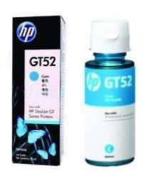 HP GT52 MAVİ MÜREKKEP KARTUŞU ( MOH54A) TÜP KARTUŞ GT5810/GT5820/315/415)